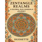 ZENTANGLE REALMS: A GLOBAL RUG MANDALA JOURNEY: A Mindfulness Coloring Book of 70 Rug-Inspired Mandalas from World Traditions