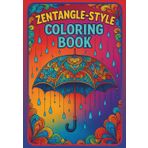 Zentangle-style coloring book: 35 Intricate Zentangle Patterns with Trees, Mandalas, Portraits & Sacred Geometry - Meditative Art Therapy for Stress Relief and Mindful Coloring
