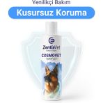 ZentiaVet Bit Tarağı Hediyeli Bit Arındırıcı Köpek Şampuanı, Bit Pire Parazit Kene Önleyici Köpek Şampuan