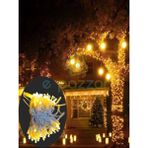 Zenvia 10M 100 LED IP65 Dış Mekan LED Işık Beyaz Kablo - 1 m - 2700K