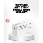 Zenvia 120W Güçlü Hızlı Şarj Adaptörü ve Type-C Kablo Seti – Güvenli Şarj Teknolojisi