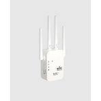 Zenvia 300MBPS Wifi Menzil Genişletici 4 Antenli Wpa3 Güvenlikli Priz Tipi Repeater Znv-Tcndym