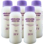 Zenvia 5 Adet Oksidan Krem Saç Boya Sıvısı 6'lık 20 Volüme 60 ml (ZNV-556)