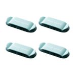 Zenvia Ally 4 Parça Creative Kablo Tutucu Kablo ORGANIZATÖR-(5775) ZNV-HBY3245 - 1 - Lacivert