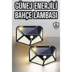 Zenvia Bahçe Havuz Güneş Enerjili Solar Işıklandırma Sensörlü Bahçe Aydınlatma - Renkli