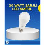 Zenvia Ev ve Iş Yeri Için Şarjlı LED Ampul ZNV-HBY3245 - 1 m - Renkli