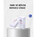 Zenvia Fare, Sivrisinek ve Böcek Kovucu Ultrasonik Cihaz – Güvenli ve Kimyasalsız Çözüm