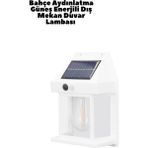 Zenvia Güneş Enerjili Duvar Lambası BK888 - Renkli - 1