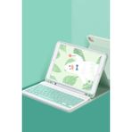 Zenvia iPad Pro 11 (2022) Kılıf KC01 Smart Klavyeli Tablet Kılıfı - Açık Yeşil ZNV-MRK10346 - Renkli