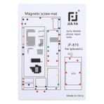 Zenvia Jıafa JF-870 iPhone 11 6.1 Inc Mıknatıslı Çalışma Hasırı Vida GOSTERGELI-(5775) ZNV-HBY3245