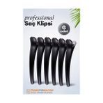 Zenvia Kuaför Saç Klipsi - Profesyonel Toka 6 Lı Set