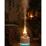 Zenvia LED Işıklı Vintage Hava Nemlendirici Aromaterapi Difüzörü USB Şarjlı - Ahşap - 1