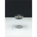 Zenvia Metal Kapaklı Cam Baharatlık 6.5x8 cm ROYALEKS-KVN37 (ZNV-556) - Renkli - 1 lt