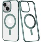 Zenvia Mey Ithalat® iPhone 14 Plus Kılıf Element Magneticsafe Sert Kapak - Köknar Yeşili