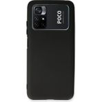 Zenvia Mey Ithalat® Poco M4 Pro 4g Kılıf First Silikon - Siyah