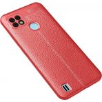 Zenvia Mey Ithalat® Realme C21 Kılıf Auto Focus Kapak - Kırmızı