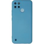 Zenvia Mey Ithalat® Realme C25Y Kılıf Nano Içi Kadife Silikon - Mavi