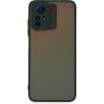 Zenvia Mey Ithalat® Redmi Note 12S Kılıf Montreal Silikon Kapak - Yeşil