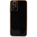 Zenvia Mey Ithalat® Redmi Note 12S Kılıf Volet Silikon - Siyah