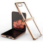 Zenvia Mey Ithalat® Samsung Galaxy Z Flip 4 Kılıf Fold Element Kapak - Gold