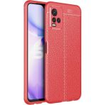 Zenvia Mey Ithalat® Vivo Y21S Kılıf Auto Focus Kapak - Kırmızı