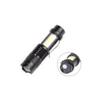 Zenvia Mini Boy LED El Feneri - 2000 Lümen, Su Geçirmez Tasarım Znv-Tcndym - 1 - 0 - Siyah