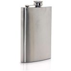 Zenvia Paslanmaz Çelik 6 Oz Tekli Matara ALK45 - 1 - 00-Siyah