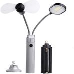 Zenvia Pervane ve Mıknatıslı Masa Lambası WT-093 - 1 - 0 - Siyah