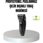 Zenvia Profesyonel Şarjlı Saç ve Sakal Tıraş Makinesi – Çelik Bıçaklı, Ayarlanabilir Baş - 1