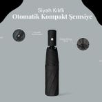 Zenvia Siyah Kılıflı Otomatik Kompakt Şemsiye ZNV-TTT3245 - 1 lt - Renkli