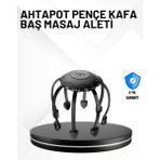 Zenvia Taşınabilir Kafa Masaj Cihazı Eller Serbest 360° Profesyonel Masaj - 0 - Siyah