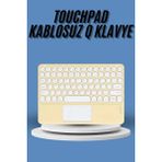 Zenvia Touchpad Tüm Cihazlara Uyumlu Bluetooth Klavye Touchpad Slim Kablosuz Wifi Q Klavye ZNV2025 - 1 - Renkli