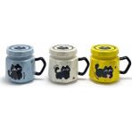 Zenvia Znv 3D Kedi Figürlü Kapaklı Kupa Bardak ALK5034 ZNV2029