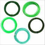 Zenviva 3D Kalem Için Yeşil Cıvıltısı (Yeşil,açık Yeşil,neon Yeşil,haki Yeşil,su Yeşili) Pla Filament Seti - Fıstık Yeşili