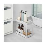 Zenwaya Store 2 Katlı Banyo ve Mutfak Tezgah Üstü Düzenleyici Raf – Çok Amaçlı Plastik Organizer, Baharatlık, Kozmetik ve Deterjan Standı – Suya Dayanıklı Modüler Tasarım – - Option-1 - Acı Kahverengi