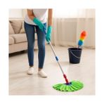 Zenwaya Store Havlu Mop Başlığı – Mikrofiber, Süper Emici, Dayanıklı ve Renkli Temizlik Bezi (Tüm Mop Saplarına Uyumlu), Karışık Renk - Option-1 - 001-Renkli