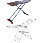 Zenwaya Store MM123 Blackboard Ütü Masası MM037 Alüminyum Çamaşır Kurutmalık Set - 001-Renkli - Option-1