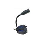 Zenwaya Store SN-110M Siyah LED Işıklı USB Gaming Oyuncu Masaüstü Mikrofon - 1 GB - Acı Kahverengi - Option-1