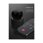 Zenwaya Store Taşınabilir Bluetooth Speaker Seyahatlerde Bisiklet Sürüşleri ve Doğa Gezilerinde Kullanıma Uygun Mini Kablosuz Hoparlör M3 Siyah (Siyah) - 01-Siyah