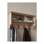 zeo wood design Modern Mdf Duvar Elbise Askılık / Portmanto - Sonoma