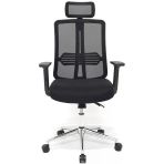 Zeon Büro Ofis Sistemleri // Comfort Black Krom Ofis Koltuğu Makam Koltuğu Çalışma Koltuğu