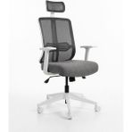 Zeon Büro Ofis Sistemleri // Comfort White Yönetici Koltuğu Ofis Çalışma Koltuğu - Beyaz