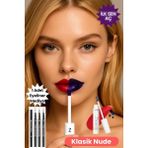 Zeonella Beauty Soyulabilir Ruj Klasik Nude Kalıcı Dudak Dövmesi - 01 Nude