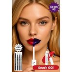 Zeonella Beauty Soyulabilir Ruj Sıcak Gül Kalıcı Dudak Dövmesi - Kırmızı