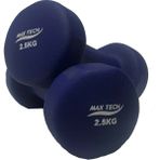 Zepca Ithal Fitness Deluxe Neopren Kaplama 2 x 2,5 kg Lacivert Dambıl