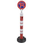 Zeplin 120 Cm Park yapılmaz Uyarı Dikmesi Otopark Bariyeri 6 kg