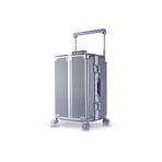Zeplin Boxy PC Policarbon Orta Boy Valiz Silver-Mor