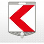 Zeplin Duba Üstü Uyarı Levhası - D - 11A - 30x30cm - 1 Adet