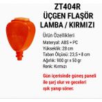 Zeplin Flaşör Lamba - Kırmızı