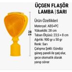 Zeplin Flaşör Lamba - Sarı